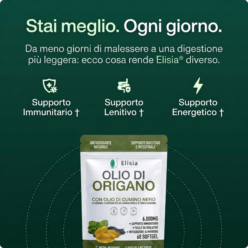 Elisia® Softgel di Olio di Origano